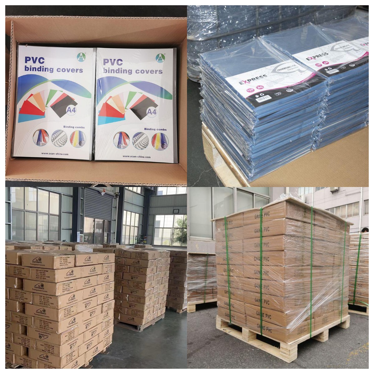 Упаковка изгибаемой крышки из ПВХ