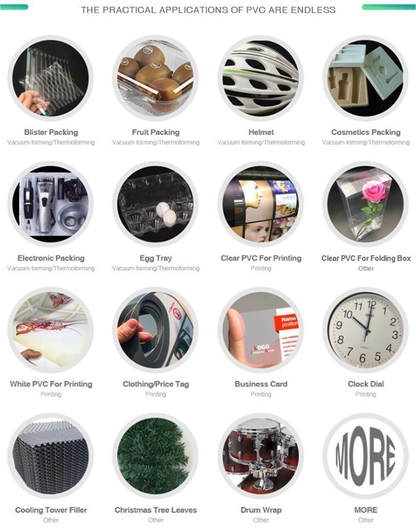 Применение листа ПВХ