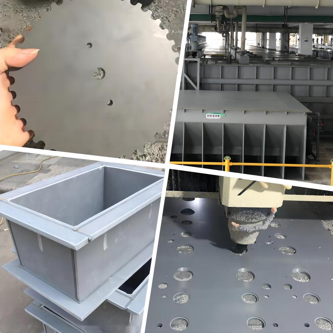 Применение серого листа ПВХ