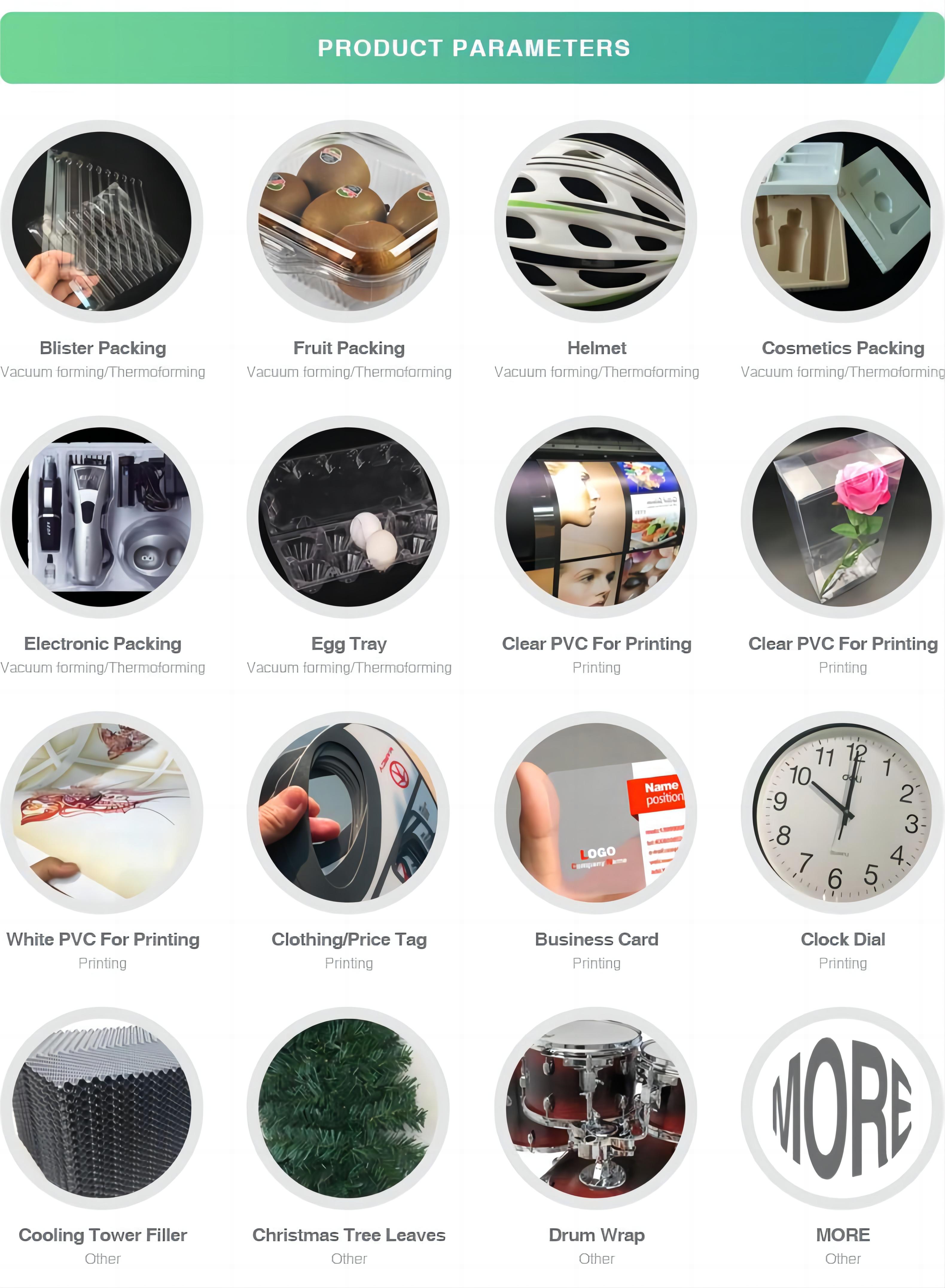 Применение листа ПВХ