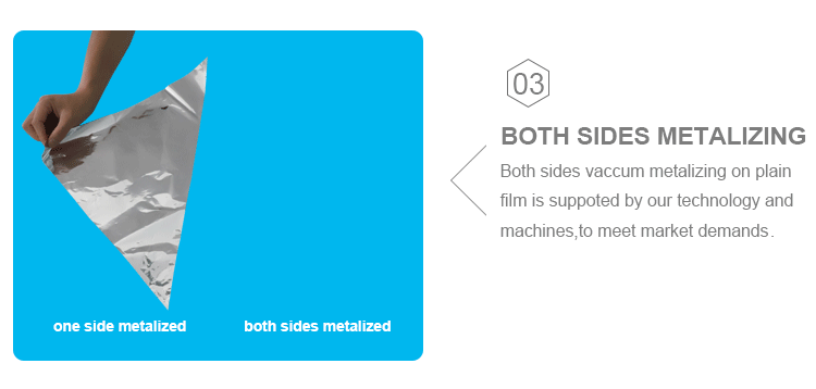 ПЭТ Метализированная пленка преимущество 03 
