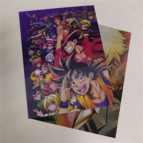 Фабрика Китая линзовидный лист ПЭТ 50 Lpi/70 Lpi/75 Lpi/100 Lpi для 3D-печати