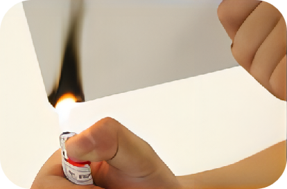 Характеристики огнестойкости пенопласта ПВХ