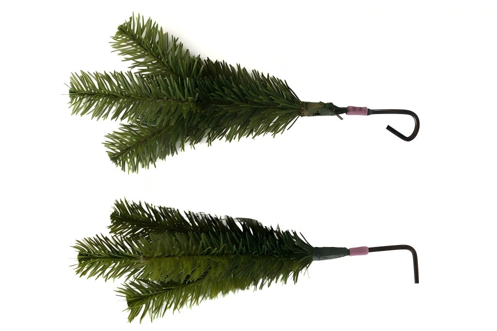 Машина для формирования крючков и обвязки ветвей в одной машине