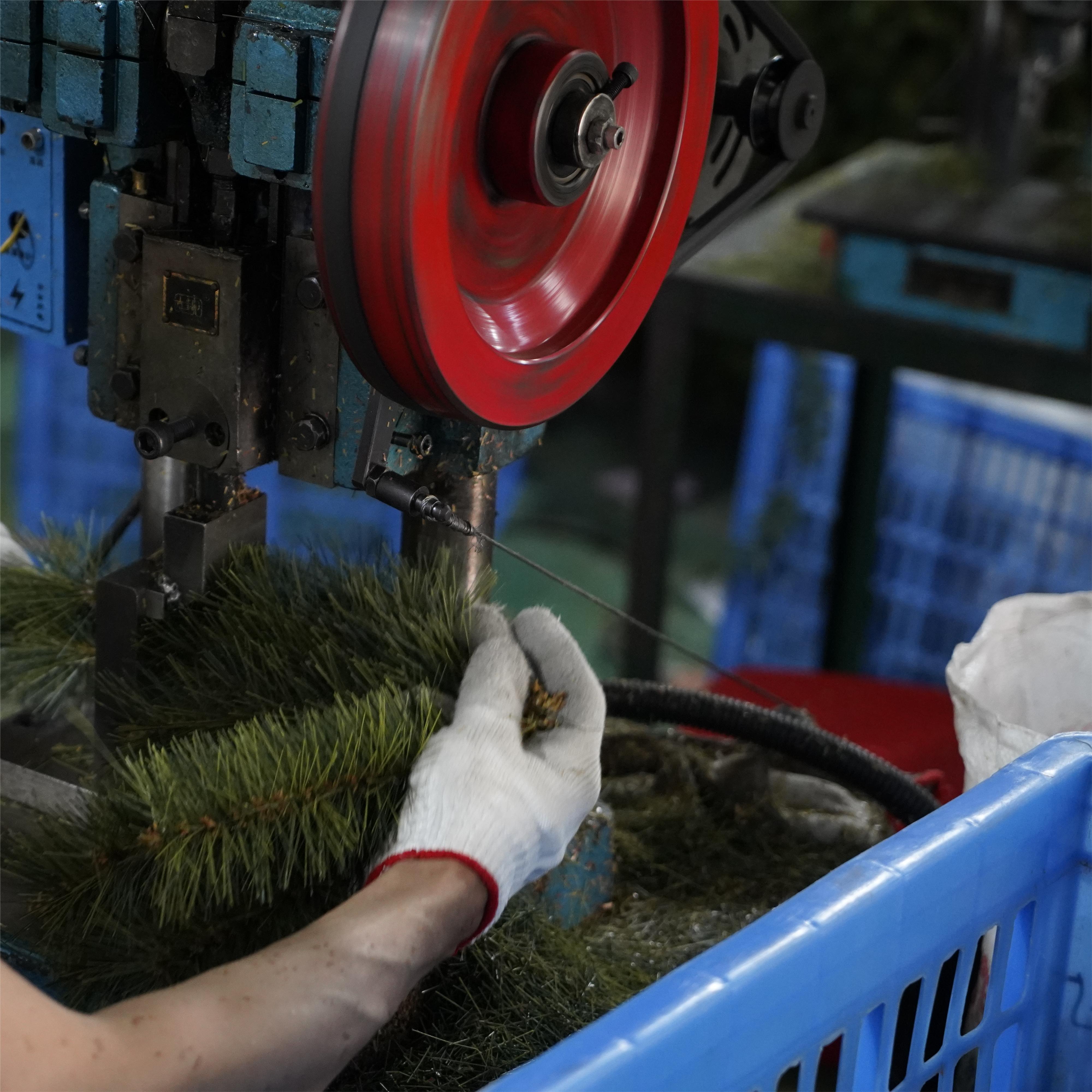 Ручной станок для резки листьев из ПВХ для искусственной рождественской елки