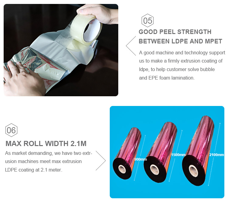 ПЭТ -Металлизированная Пленка ПРИМЕНЕНИЕ 01